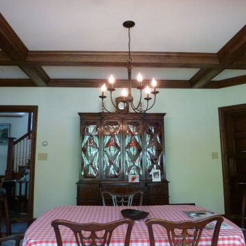 Dining Room Coffered Ceiling
