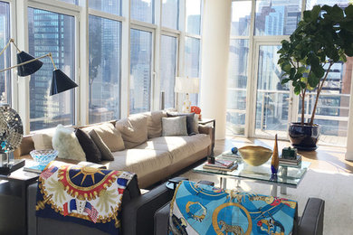 Example of a living room design in New York