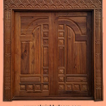 wooden frame