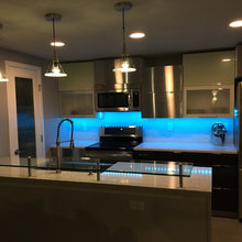 Contemporary Denver Basement- Stoll Place