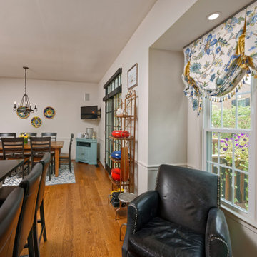 Award-Winning Kitchen Balloon Valance: Unifying Design