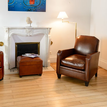 Normandie Club Chair and Chambered Club Chair
