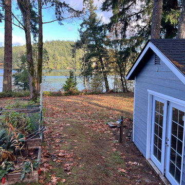 Puget Sound Shed to Sauna Conversion