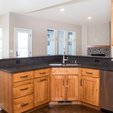 Shaker rustic Cherry Ginger Stain Toffee Glaze