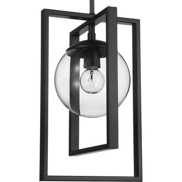 Atwell Collection Black 1-Light Pendant