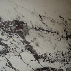 Bianco Fantastico marble - Kitchen Benchtops