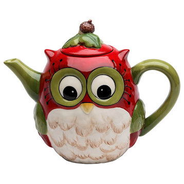 Owl Teapot, 24 oz.