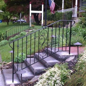 Outdoor Railing and Gate Ironwork