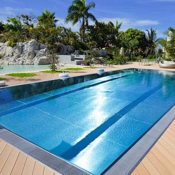 Edelstahlschwimmbecken