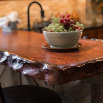 Brick Backsplash Kitchen | Wynnewood