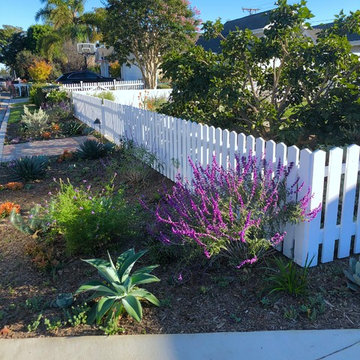 Contemporary Farm House landscape-Newport Beach