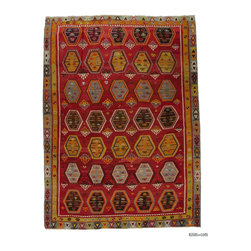 Antique Sarkisla Kilim - Area Rugs