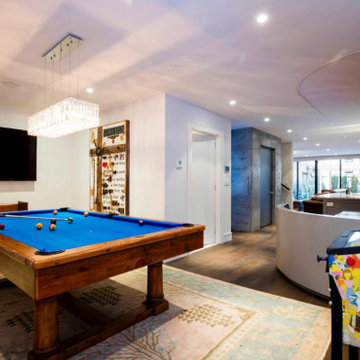 Hells Kitchen Townhouse- Lower level game area.