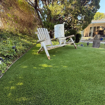 Completed Backyard Lawn Ready for Relaxation