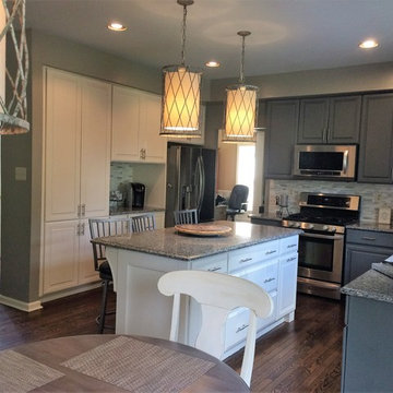 DIY client Family Room / Kitchen upgrade