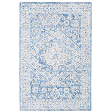 Surya Serafina SRF-2018 Traditional Area Rug, Pale Blue, 3'3" x 5'3" Rectangle