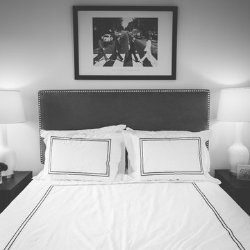 Hotel Chic Inspired Guest bedroom