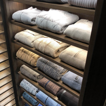 His Closet Organization