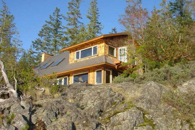 Elegant exterior home photo in Calgary