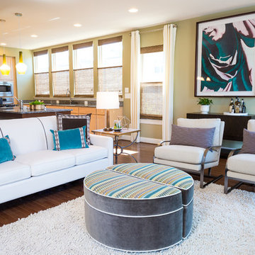 Elegant and Contemporary Main Living Space