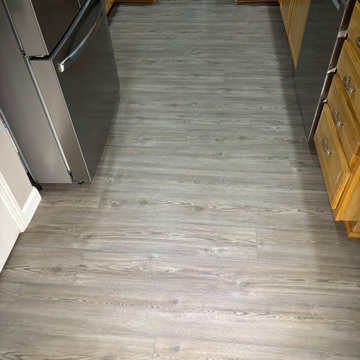 LVP Flooring, Baseboard