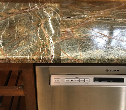 Need Advice On Countertop Seam Disaster, How Do You Hide Seams In Granite Countertops