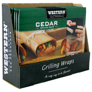 Western 81231 Cedar Grilling Wraps, 8-Piece