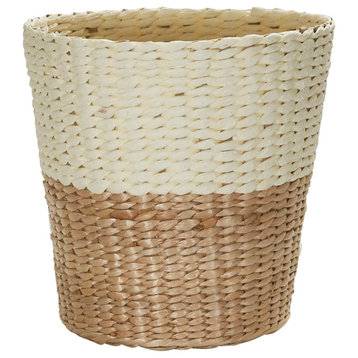 2-Tone Woven Waste Basket