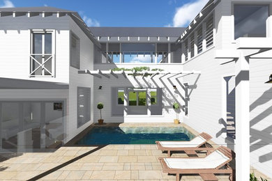 Transitional home design in Sydney.