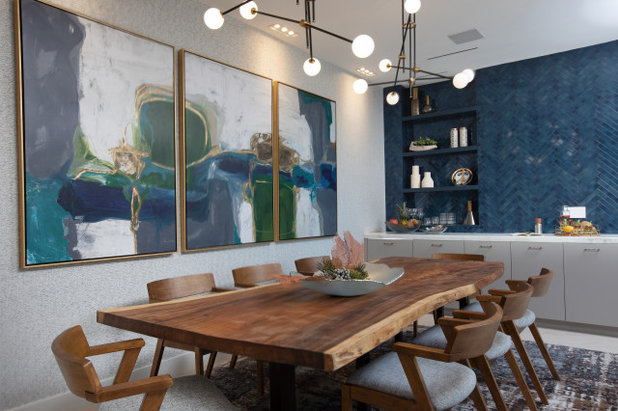 Contemporary Dining Room by DKOR Interiors Inc.- Interior Designers Miami, FL