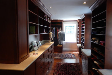 Inspiration for a timeless closet remodel in Boston