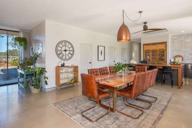 Design ideas for a dining room in Other.