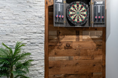 Example of a trendy home design design in Other