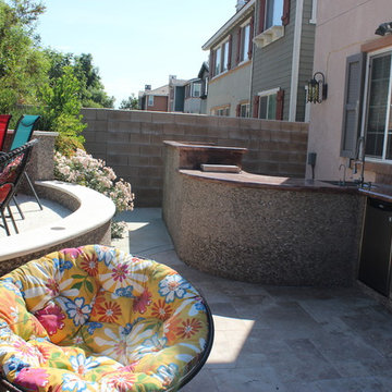 Hillside Backyard