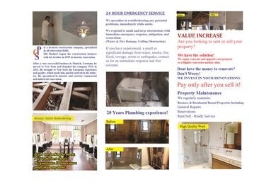 Our Broshure and special offers