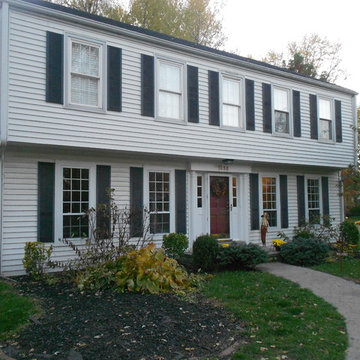 Hardie Siding Remodel Arctic White | Ballwin, MO. (63011)