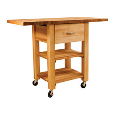 Deep Drawer Double Drop Leaf Cart