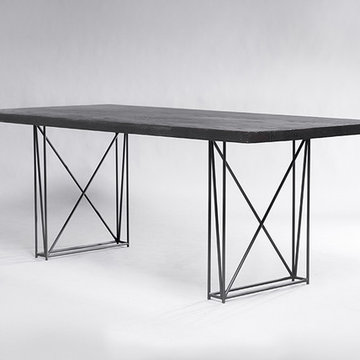 Ebonized Oak - Strong handsome tables from California