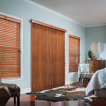 WOOD VERTICAL BLINDS - Graber Wood Blinds - Bedroom Ideas