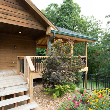 Cedar Covered Deck