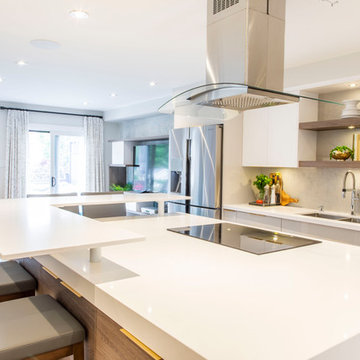 Warm modern executive home