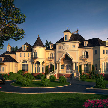 Castles Mansions Chateaux Villa Manor Concept Designs