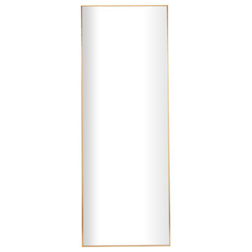 Glam Gold Metal Wall Mirror 561819