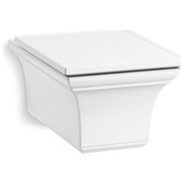 Kohler Memoirs Wall-Hung 2-Flush Toilet Bowl With Slow Close Seat