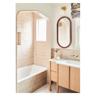 East Nashville Bathroom and Den Remodel - Contemporary - Bathroom - Nashville - by The Dan ...