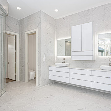 Contemporary Kitchen & Bathroom Renovation