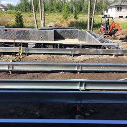 Multi-level Paverdeck Pool - Landscaping Stones And Pavers