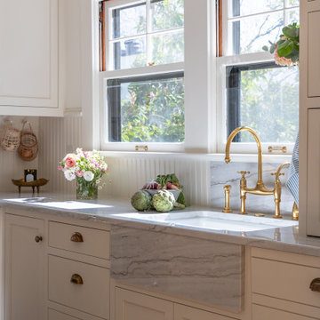 Classic portland kitchen designed by Annie Wise Design