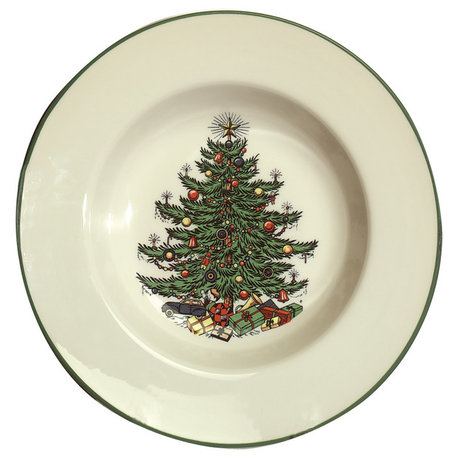 Cuthbertson Original Christmas Tree Traditional Rim Soup