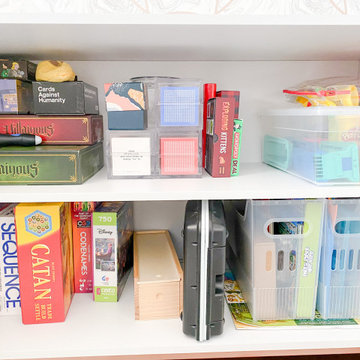 Children’s toy and playroom organization